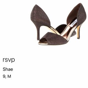 Brand New never worn bronze heels.